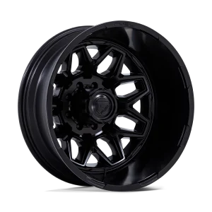 Fuel – D871 FLUX DUALLY – Black – 20″x8.25″ -201mm – All weather Wheels – D87120827225